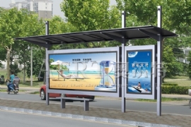 候車亭廠家設計簡潔大氣實用候車亭