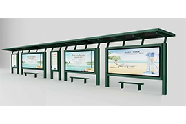 深圳款候車亭發(fā)貨案例